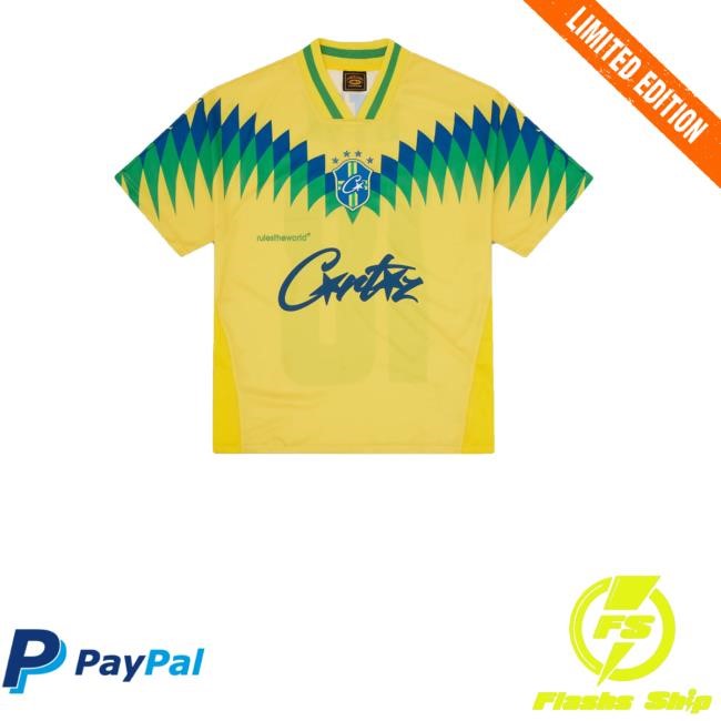 Crtz Merch Club America Brazil Yellow Jersey