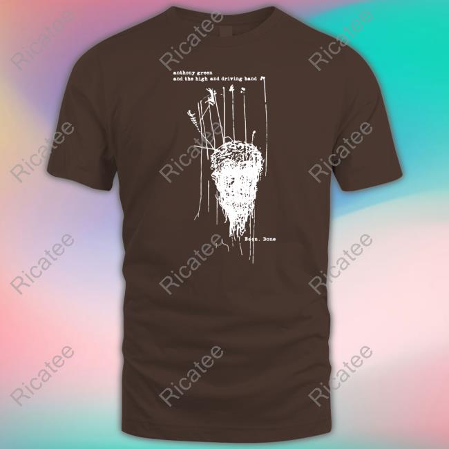 Anthony Green And The High And Driving Band Boom Done Shirts
