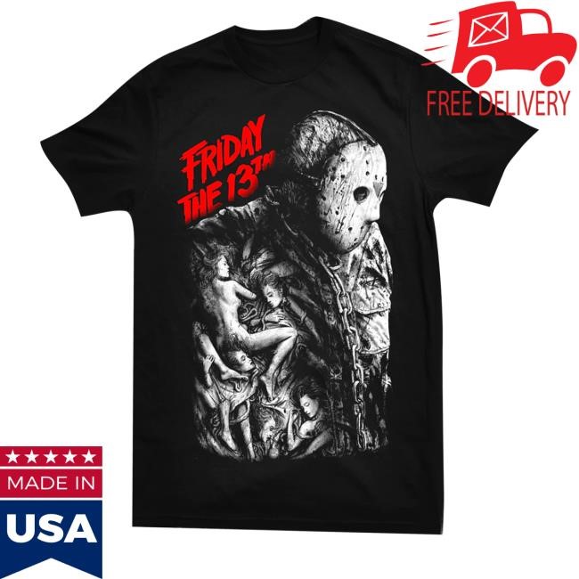 Holy Mountain Printing Merch Store Shop Abacrombie Ink Friday The 13Th Zip Hoodie