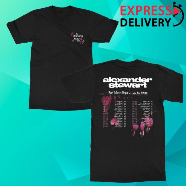 The Orchard Merch Shop The Bleeding Hearts Tour Shirt