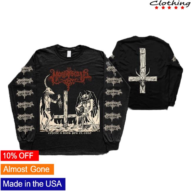 Original Morbosidad Cojete A Dios Por El Culo New Shirt Iron Collapse Shop