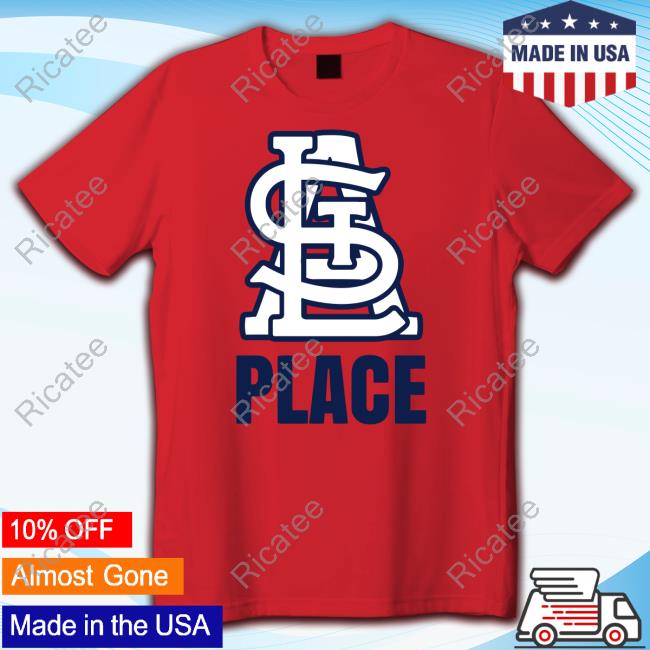 Obvious Shirts St. Louis Cardinals Place Tee Shirt