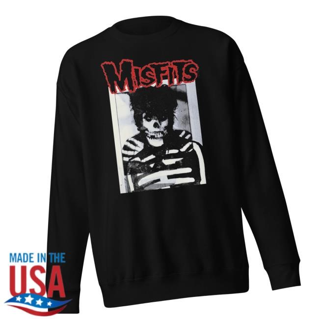 Cky Merchtable Merch Store Misfits - Skull Hair Crewneck Sweatshirt