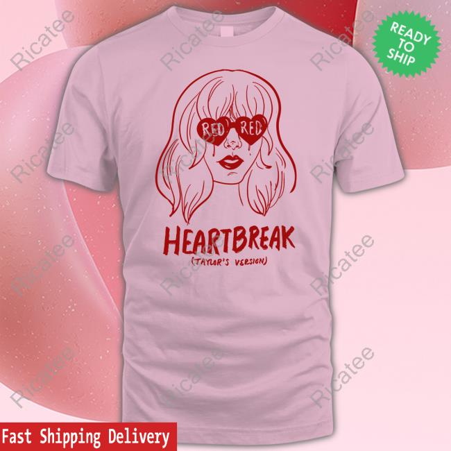 Red Heartbreak Taylor's Version Tee VenusInPiscis