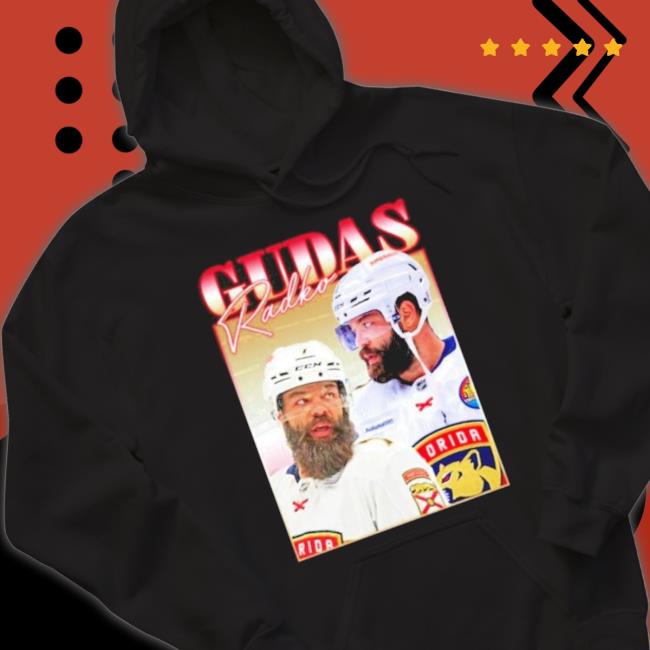 Official Florida Panthers Radko Gudas Signatures 90S Style shirt