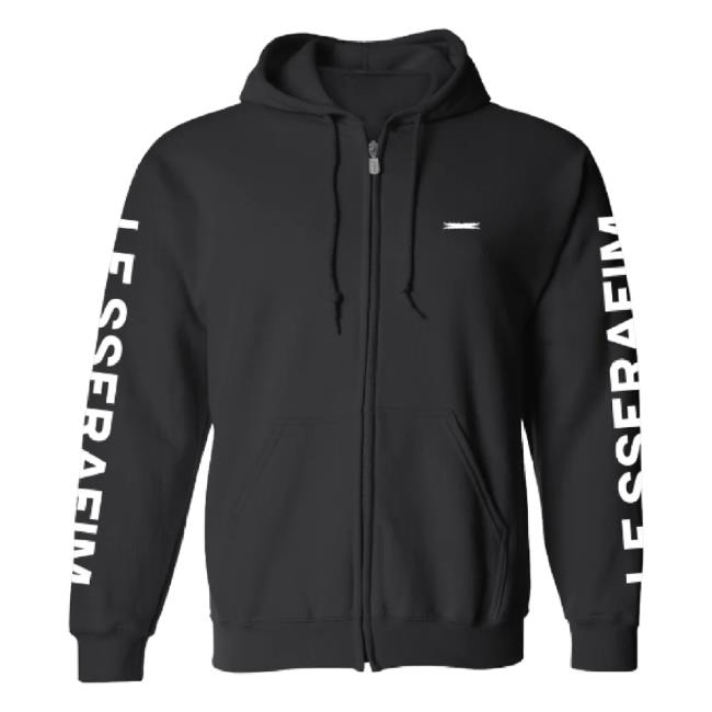 Trending Le Sserafim - Coachella Zip-Up Hoodie Sweatshirt (Black) Doja Cat Coachella Merch