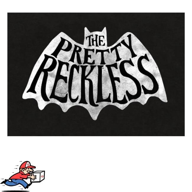 Fearless Records Merch The Pretty Reckless Bat Logo Black Unisex Sweatshirt