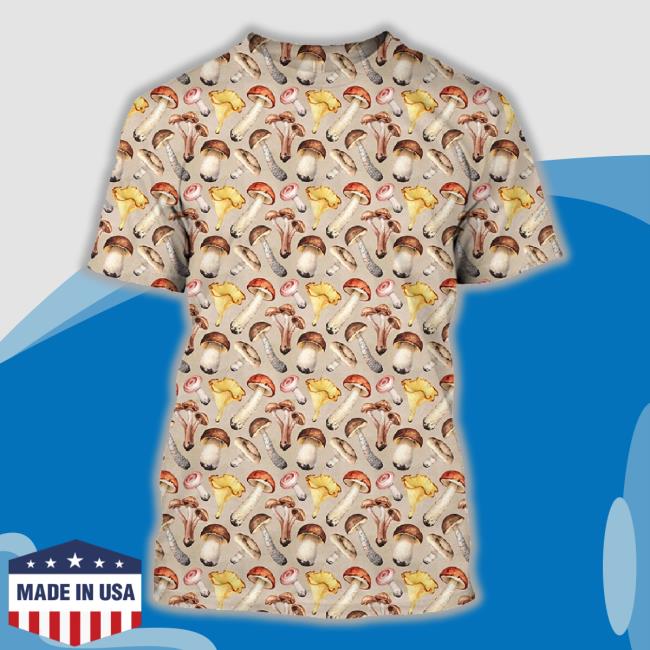 Mushroom Unique All Over Print Hoodie Sweatshirt Gift Ideas