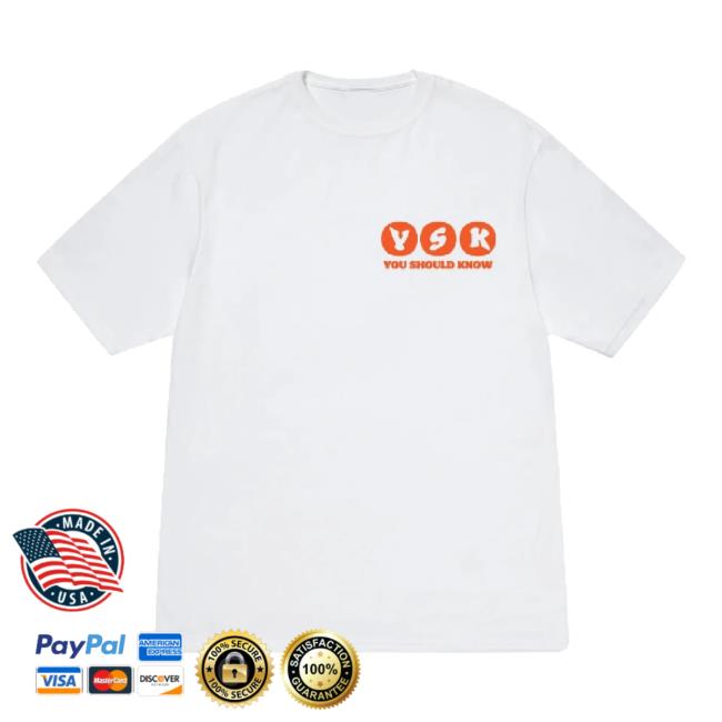 Trending You Should Know Merch Store Bubble Ysk Sweater White You Should Know Shop