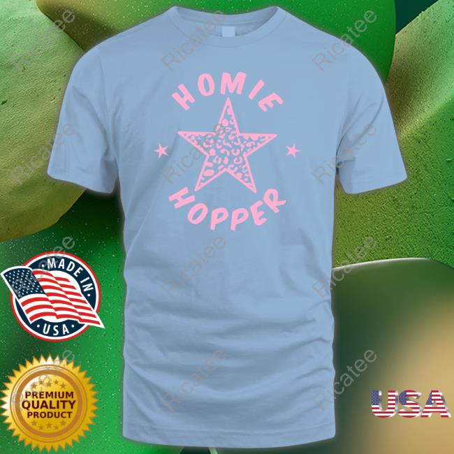 Asia Eros Wearing Homie Hopper T-Shirt
