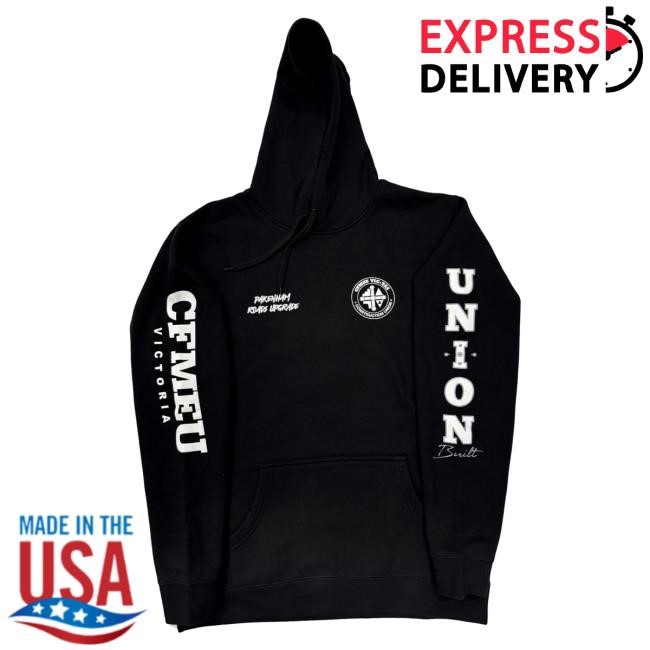 Official Cfmeu Merch Pakenham Roads Upgrade Hoodie - Limited Stock (As Colour) Sweatshirt