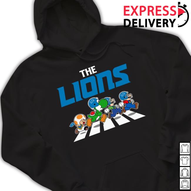 Mario The Detroit Lions Game Football Funny Gift Tee