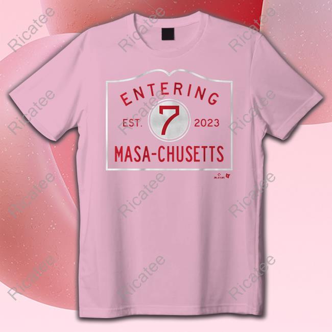 Masataka Yoshida Entering Masa-Chusetts Tee Shirt