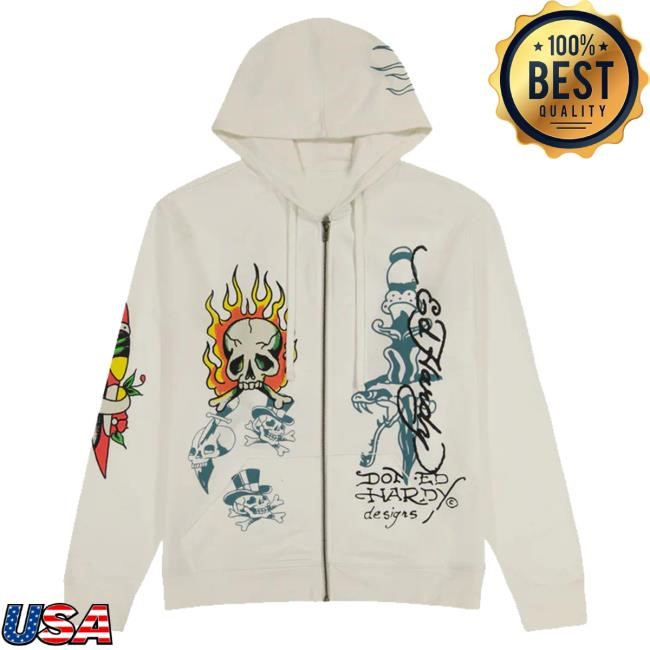 K Momo Merch Shop Ed Hardy Flame Skull Tee Shirt K Momo Merch Shop Ed Hardy Flame Skull Hoodie