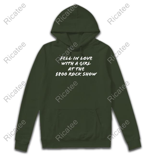 Blink182 Fell In Love With A Girl At The $800 Rock Show T-Shirt, Hoodie, Tank Top, Sweater And Long Sleeve T-Shirt