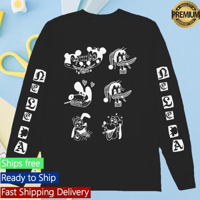 The Underdog Shop Merch Nelpa Trashy Black Long Sleeve Hoodie