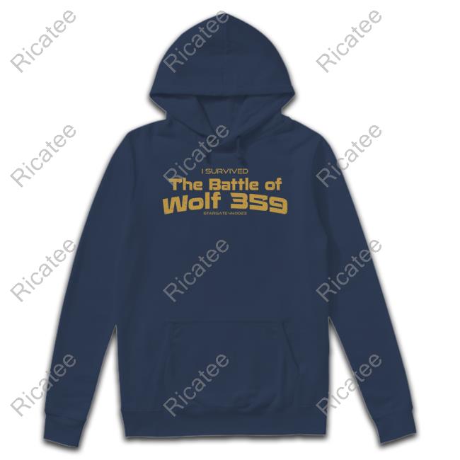 Toddstashwick I Survived The Battle Of Wolf 359 Stargate 440023 Shirt