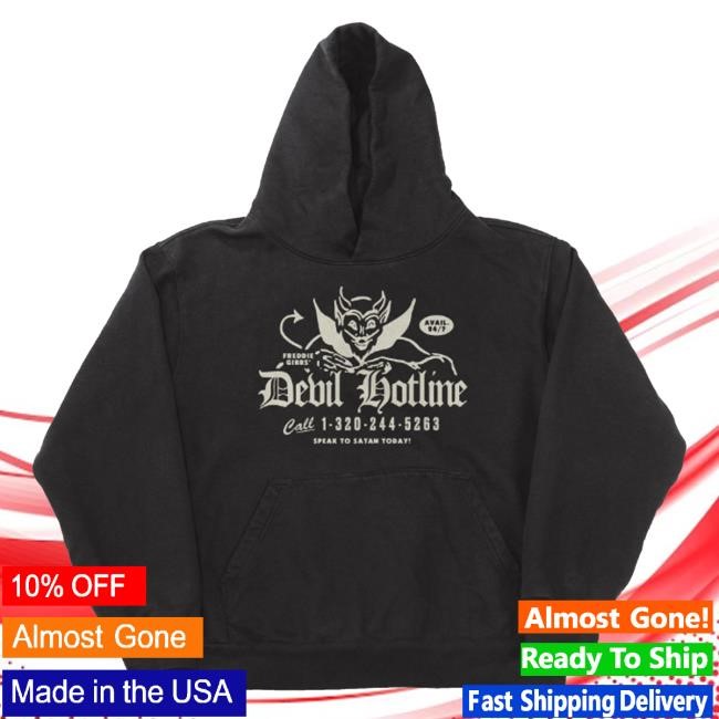 Devil Direct Call 1-320-244-5263 Speak To Satan Today Crewneck Sweatshirt
