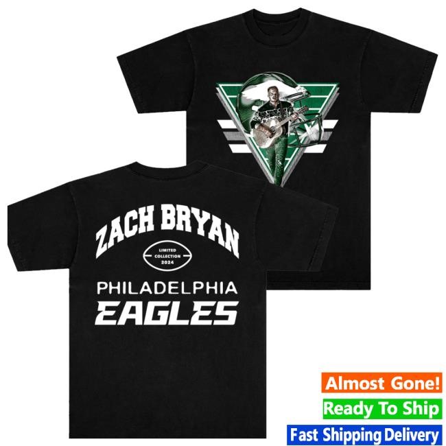 Zachbryan Shop Merch Zach Bryan X Eagles Tee Black Hoodie