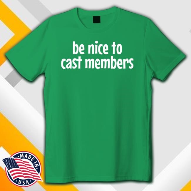 Disneytipsguy Be Nice To Cast Members T-Shirt