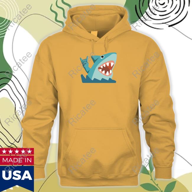 Hashmojis Shark Devil Horns Tee Shirt