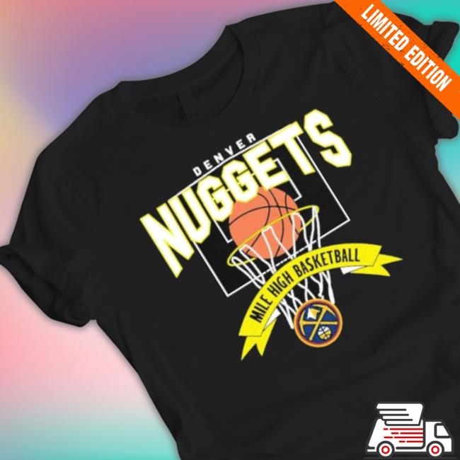 Denver Nuggets Tommy Jeans Tim Backboard Mile High Basketball shirt