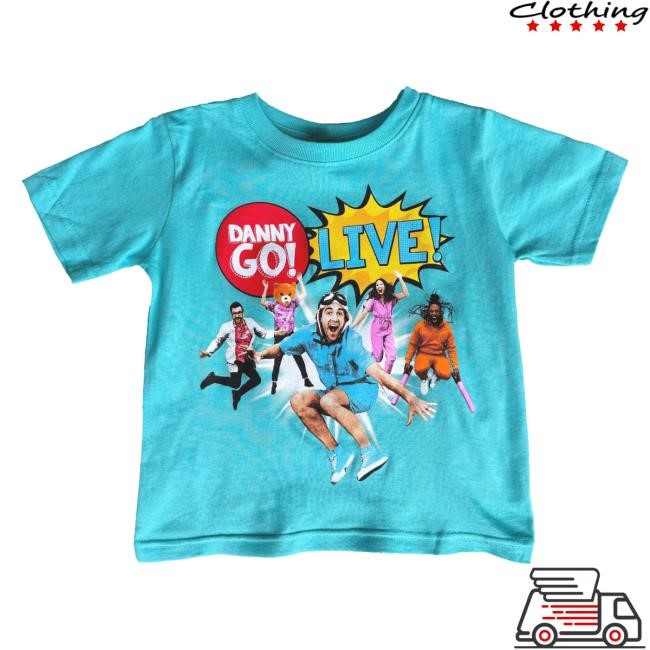 Danny Go Merch Danny Go Live 2024 Tour Hoodie Sweatshirt Danny Go Merch Danny Go Live 2024 Tour Sweaters