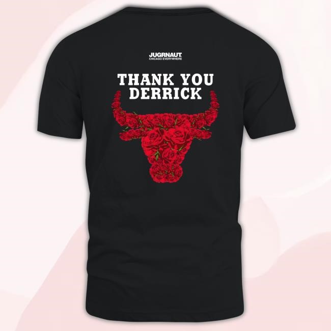 Jugrnaut Thank You Derrick Rose Crib Long Sleeve Shirt Jugrnaut Merch Jugrnaut Thank You Derrick Rose Crib T-Shirt
