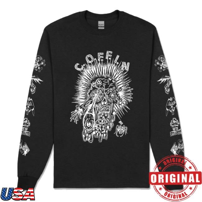 Original Yummihead Black Tee Shirt C.O.F.F.I.N Shop Merch Store