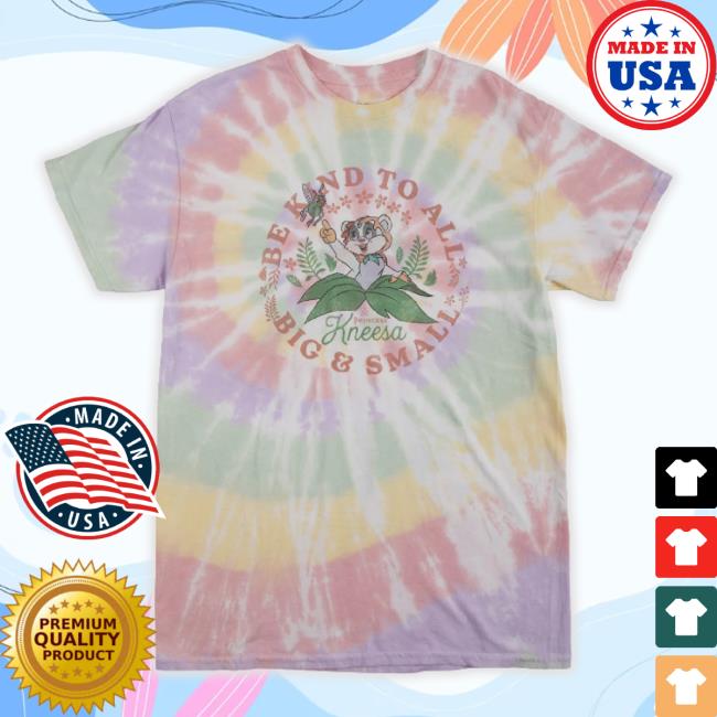 Trending Princess Kneesa Be Kind Tie Dye Hoodie