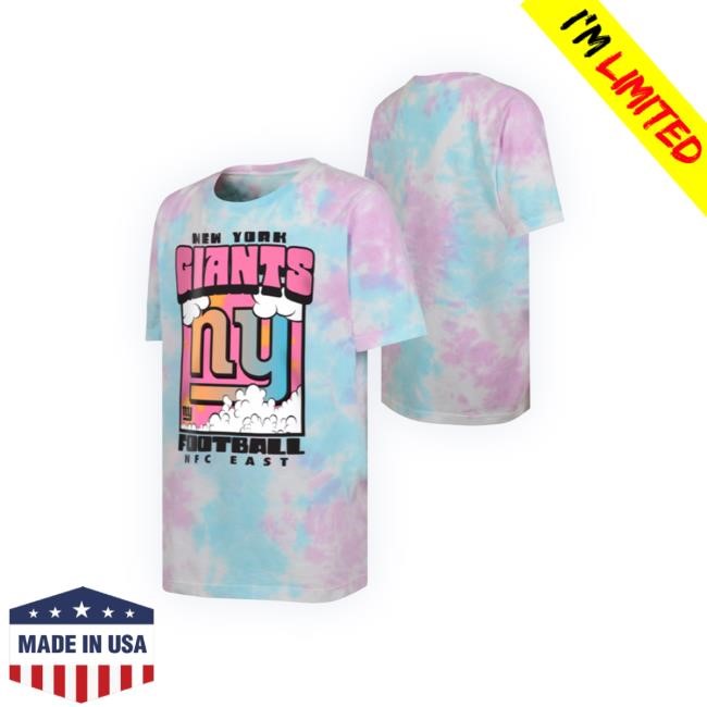 Dickssportinggoods Store Team Apparel Youth New York Giants Tie Dye Touch The Sky Hoodie