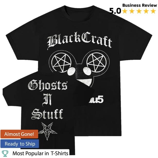 Blackcraft Cult Merch Shop Store Deadmau5 X Blackcraft Ghosts N Stuff Hoodie