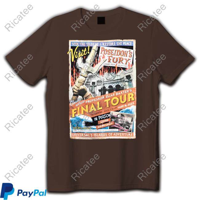 Universalorlando Store Poseidon’S Fury Final Tour Adult Sweatshirt