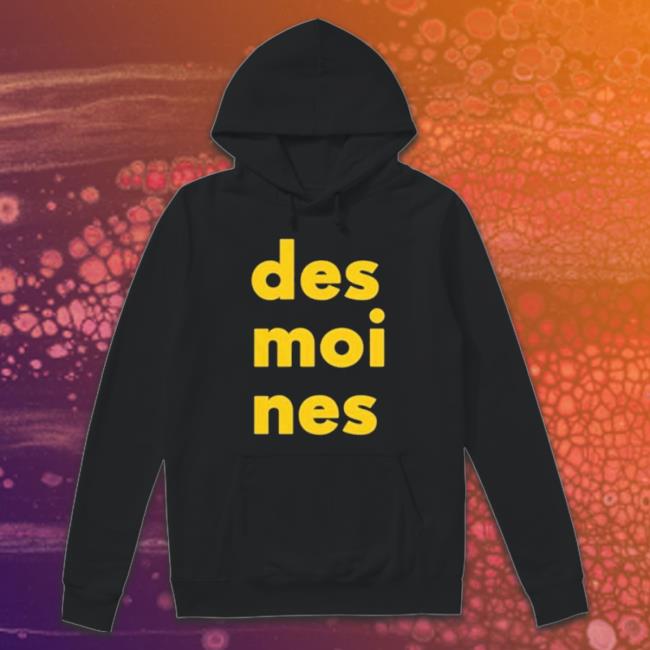 Iowa Hawkeyes Des Moines Shirt