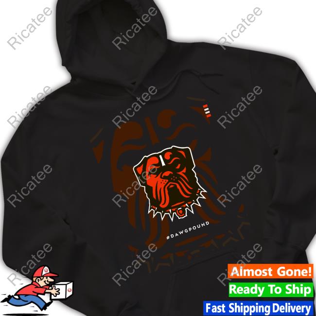 2023 Cleveland Browns Dawg Pound New Dog Logo Shirt