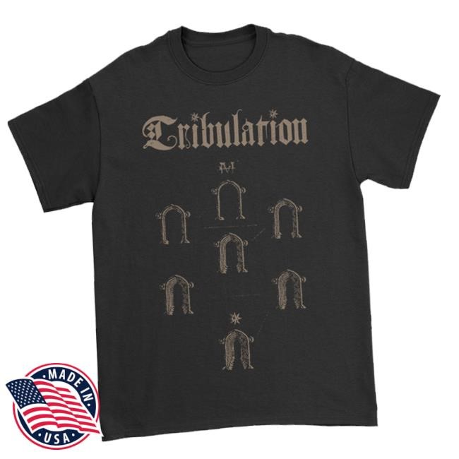 Trending Tribulation Kings Road Merch Descent T-Shirt (Black) Hooded Sweatshirt