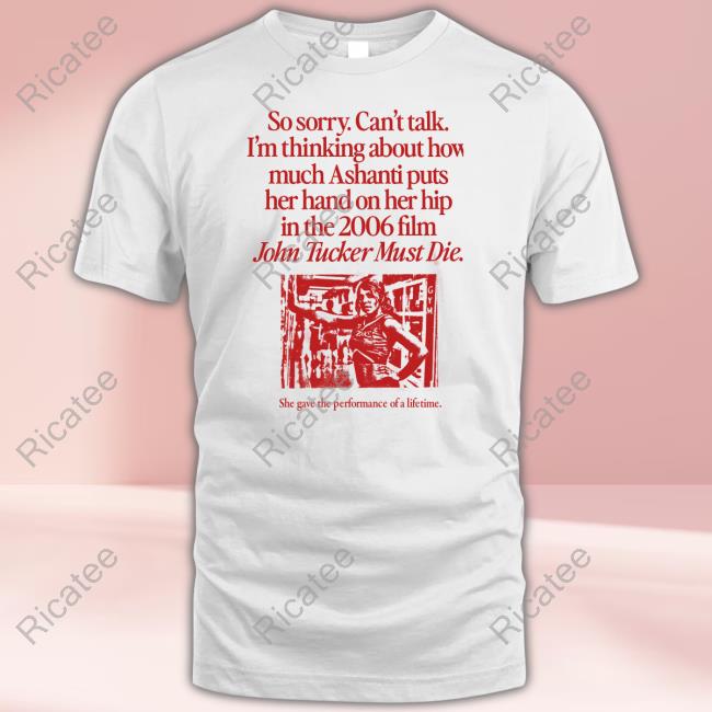 Waveygoods Shop Sorry Can't Talk I'm Thinking About How Much Ashanti Puts Her Hand On Her Hip Long Sleeve T Shirt