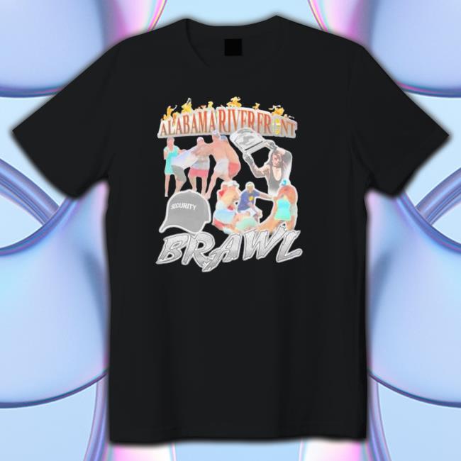 Official Alabama Riverfront Brawl Tee Shirt