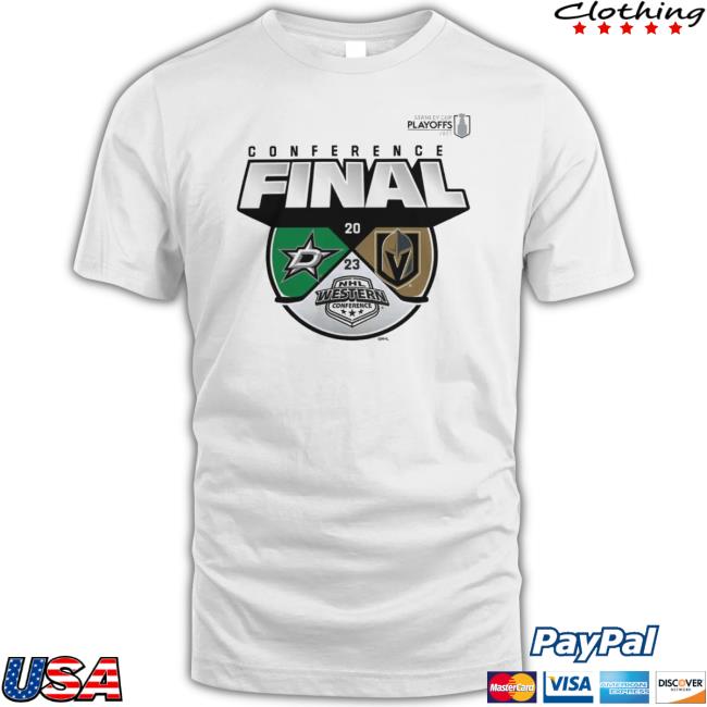 Vegas Golden Knights Vs Dallas Stars 2023 Stanley Cup Playoffs Western Conference Final Matchup shirt