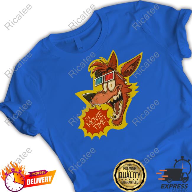 Five Nights At Freddy's It's Movie Time Hoodie Sweatshirt Furrllow Fnaf It's Movie Time Shirt