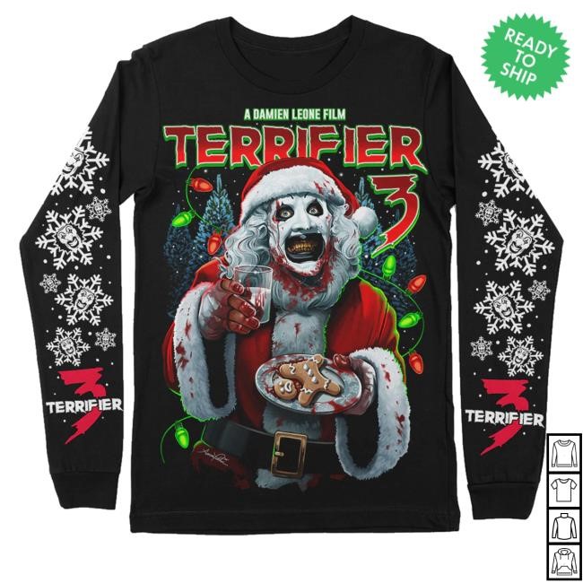 Terrifier 3 Milk And Carnage Zip Hoodie Terrifier 3 Milk And Carnage Hoodie Sweatshirt Terror Threads Merch Store
