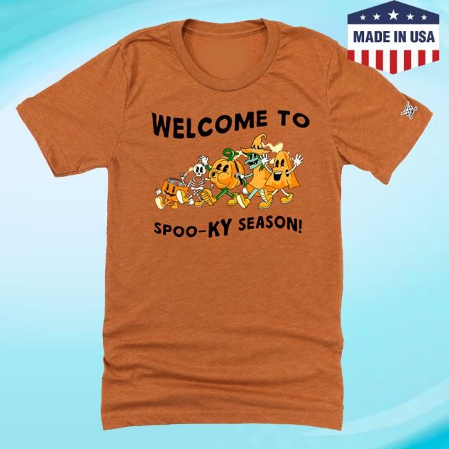 The Kentucky Shop The Welcome To Spoo-Ky Season T-Shirt, Hoodie, Tank Top, Sweater And Long Sleeve T-Shirt