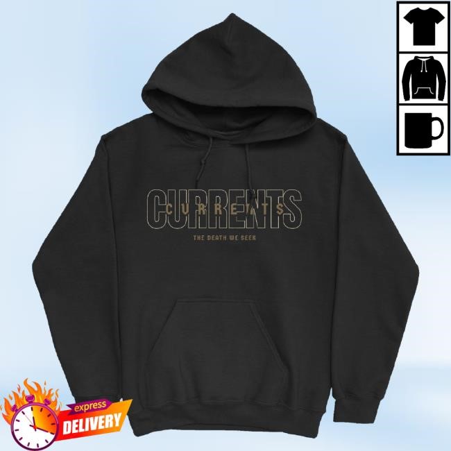 Currents Official Merch Skull & Rose Hoodie
