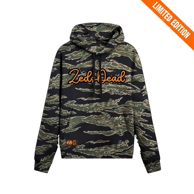 Zedsdead Store Zeds Dead - Eazy Tiger Premium Heavyweight Camo Funny Shirt Zedsdead Store Zeds Dead - Eazy Tiger Premium Heavyweight Camo Crewneck Sweatshirt