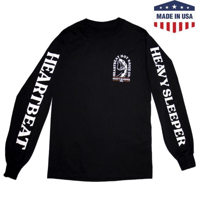 Heartbeat Hot Sauce Merch Serpent Long Sleeve Shirts