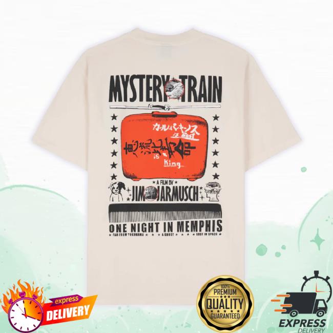 Official Weare Brain Dead Merch Store Brain Dead X Jim Jarmusch Mystery Train Hoodie- Natural Wearebraindead Shop