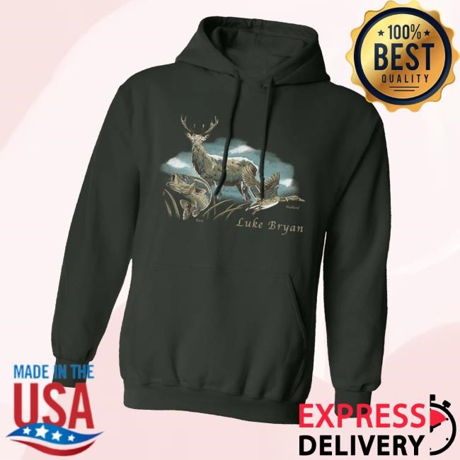 Luke Bryan Merch Store Shop Forest Long Sleeve Shirt