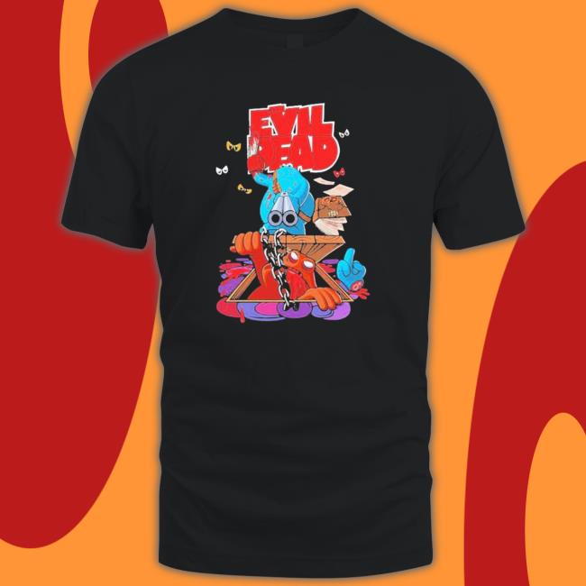 Official Jimll Merch The Evil Dead Trap Door Deadites Shirt