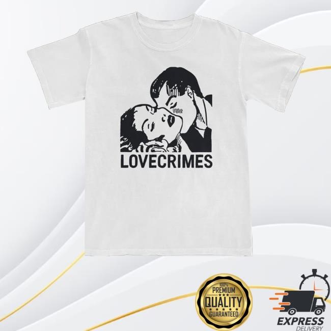Rockworld Merch Lovecrimes Kissing Couple Sweatshirt