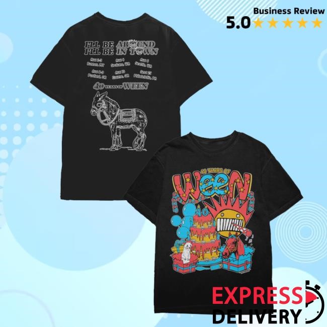 The Merch Collective Merch 40Th Anniversary Tour Crewneck Sweatshirt
